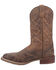 Laredo Men's Chauncy Western Boots - Broad Square Toe, Taupe, hi-res