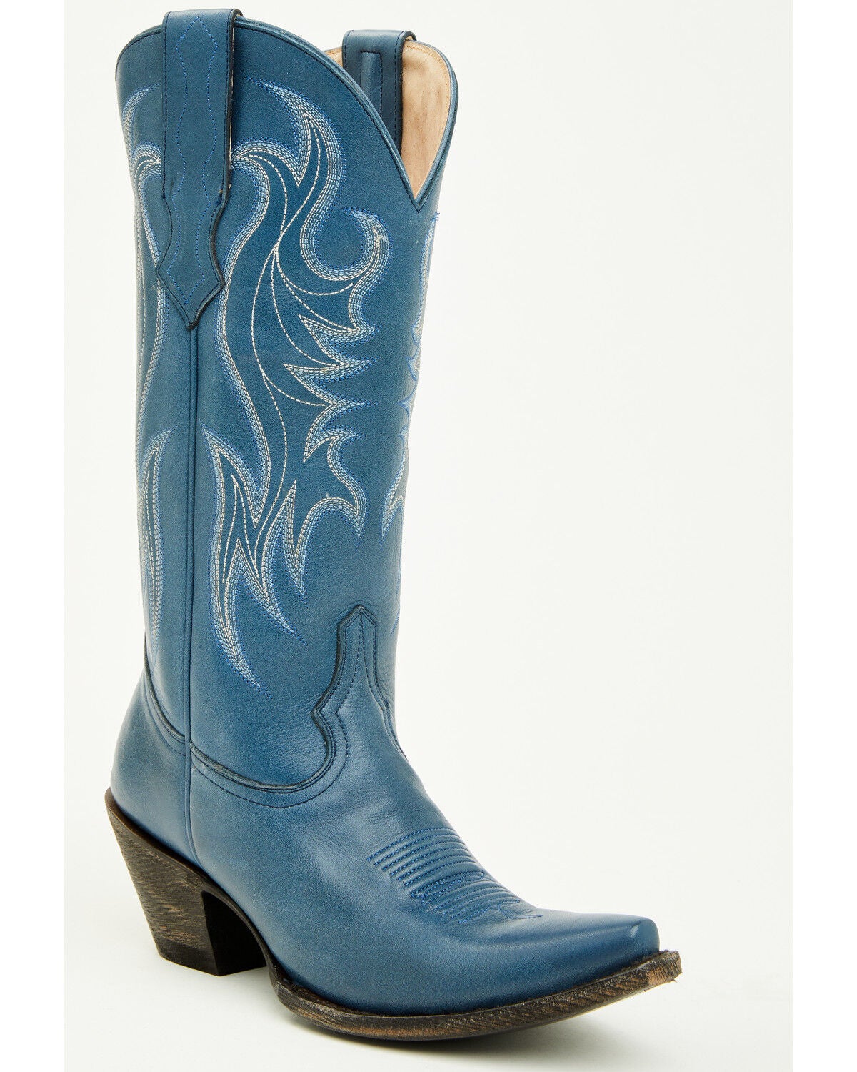 Idyllwind Women's Blue Jean Baby Western Boots - Snip Toe, Blue, hi-res