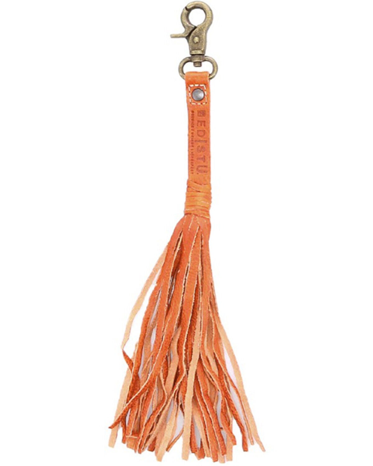 Bed Stu Tassel Clip, Orange, hi-res