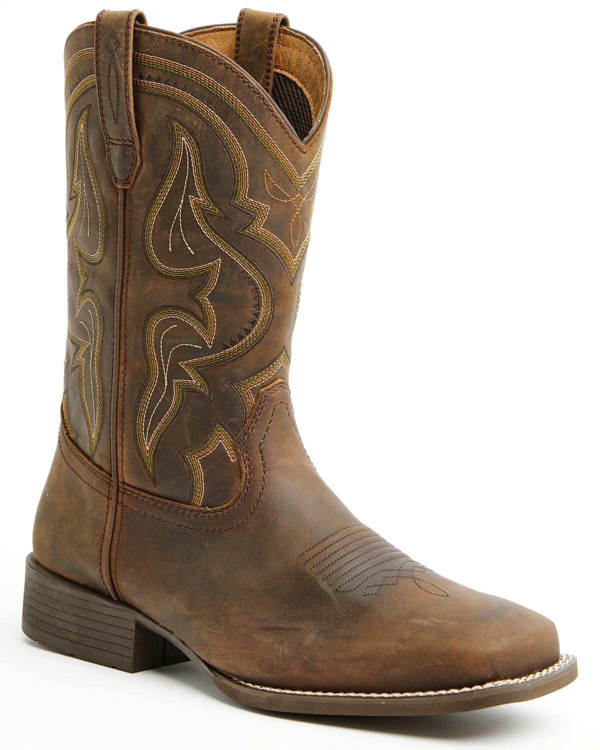 Image #1 - Cody James Cush Core&reg; Men's Maverick Performance Western Boots - Broad Square Toe, Brown, hi-res