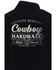 Image #3 - Cowboy Hardware Boys' Black Ride Hard Zip-Up Softshell Jacket , , hi-res