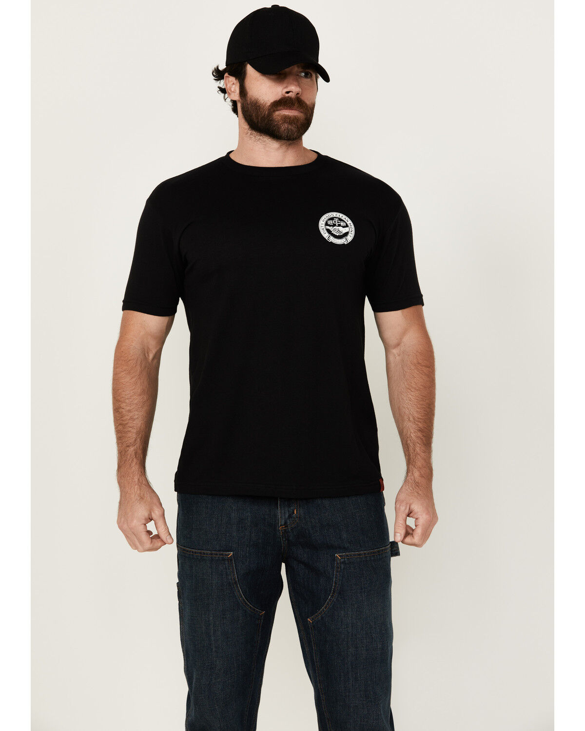 Image #2 - Troll Co Men's Haggler Short Sleeve Graphic T-Shirt, Black, hi-res