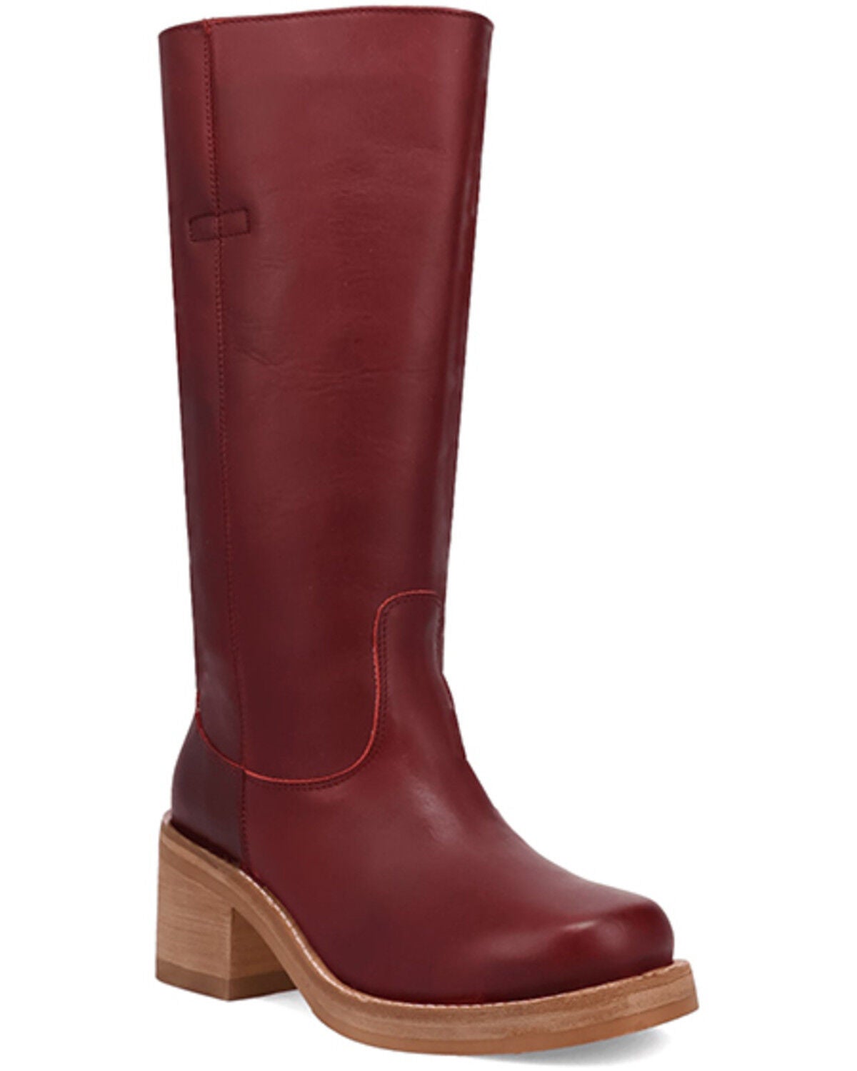 Dingo Women's Vagabond Fashion Boots - Round Toe, Wine, hi-res
