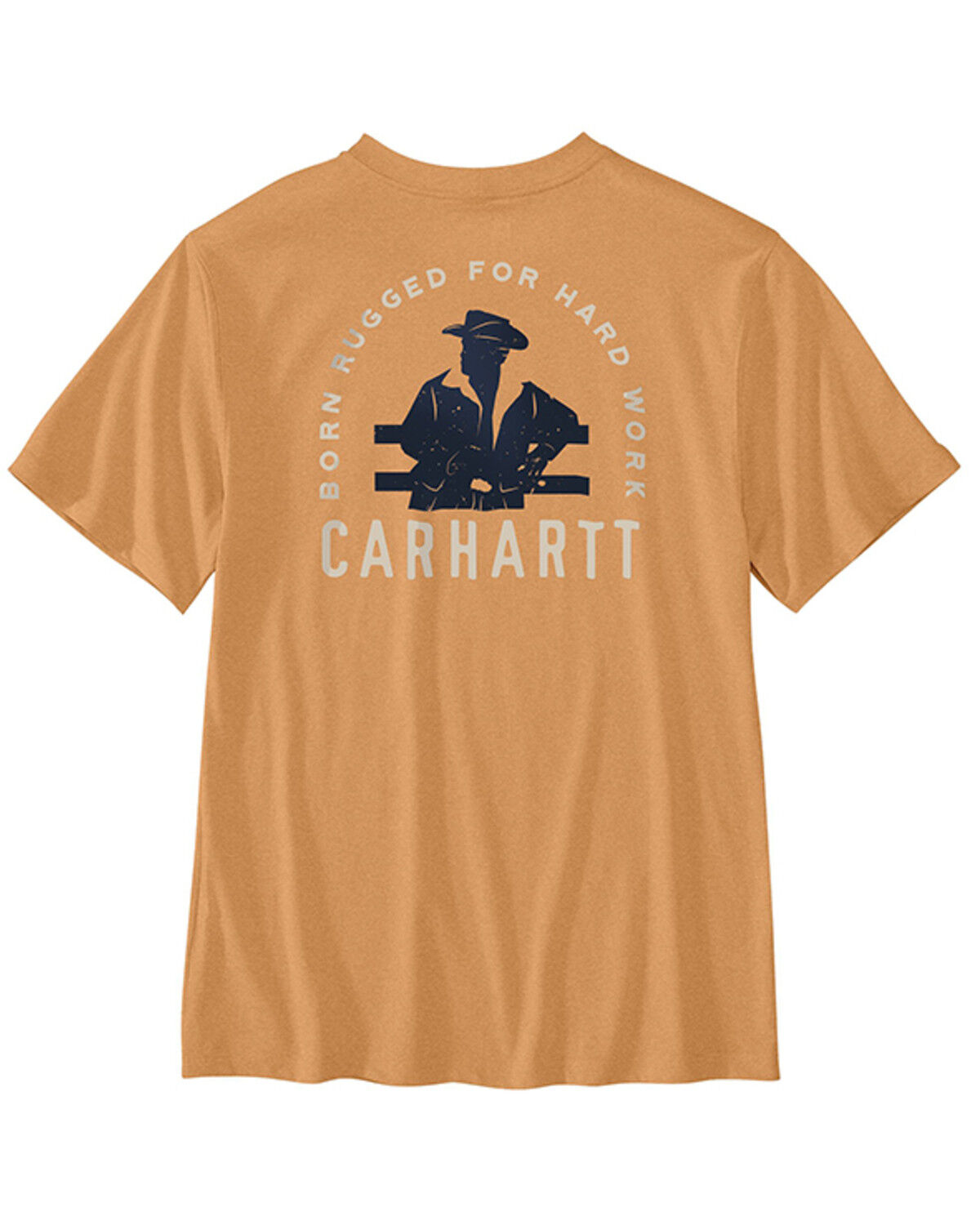 Image #1 - Carhartt Men's Montana Relaxed Fit Lightweight Short Sleeve Graphic T-Shirt, Heather Grey, hi-res