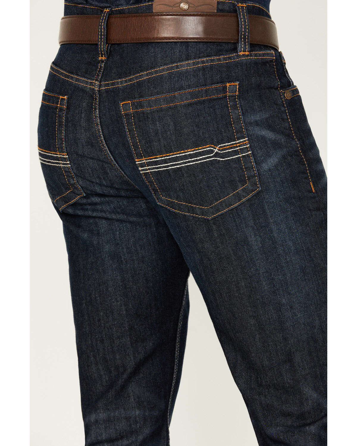 Image #3 - Cody James Men's Night Hawk Basic Dark Wash Slim Straight Stretch Denim Jeans - Tall, Blue, hi-res