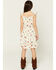 Image #4 - Shyanne Girls' Floral Print Sleeveless Dress, Oatmeal, hi-res