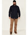 Ariat Men's FR Featherlight Long Sleeve Button Down Work Shirt , Navy, hi-res