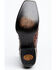 El Dorado Men's Exotic Full-Quill Ostrich Skin Western Boots - Square Toe, Chocolate, hi-res
