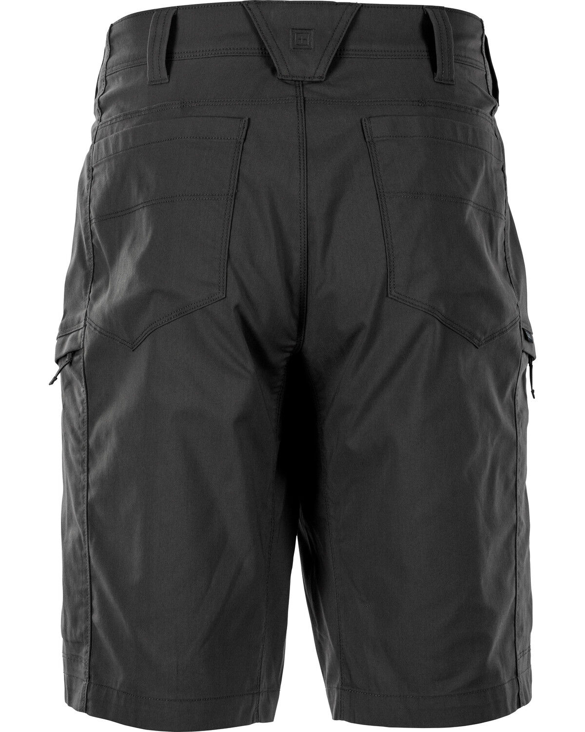 mens black work shorts