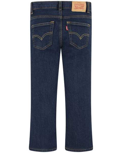 Image #2 - Levi's Little Boys' 517 Pearson Dark Wash Bootcut Stretch Denim Jeans , Blue, hi-res