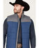 Image #2 - Ariat Men's Crius Insulated Vest - Big, Blue, hi-res