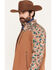 Image #2 - Hooey Men's Jackson Camo Color Block Softshell Jacket, Camel, hi-res