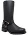 Image #1 - Ad Tec Women's 12" Harness Boots - Round Toe, Black, hi-res