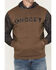 Image #3 - Hooey Men's Legendary Southwestern Hooded Sweatshirt, Brown, hi-res