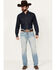 Image #1 - Cody James Men's Jackson Slim Straight Stretch Denim Jeans, Light Wash, hi-res