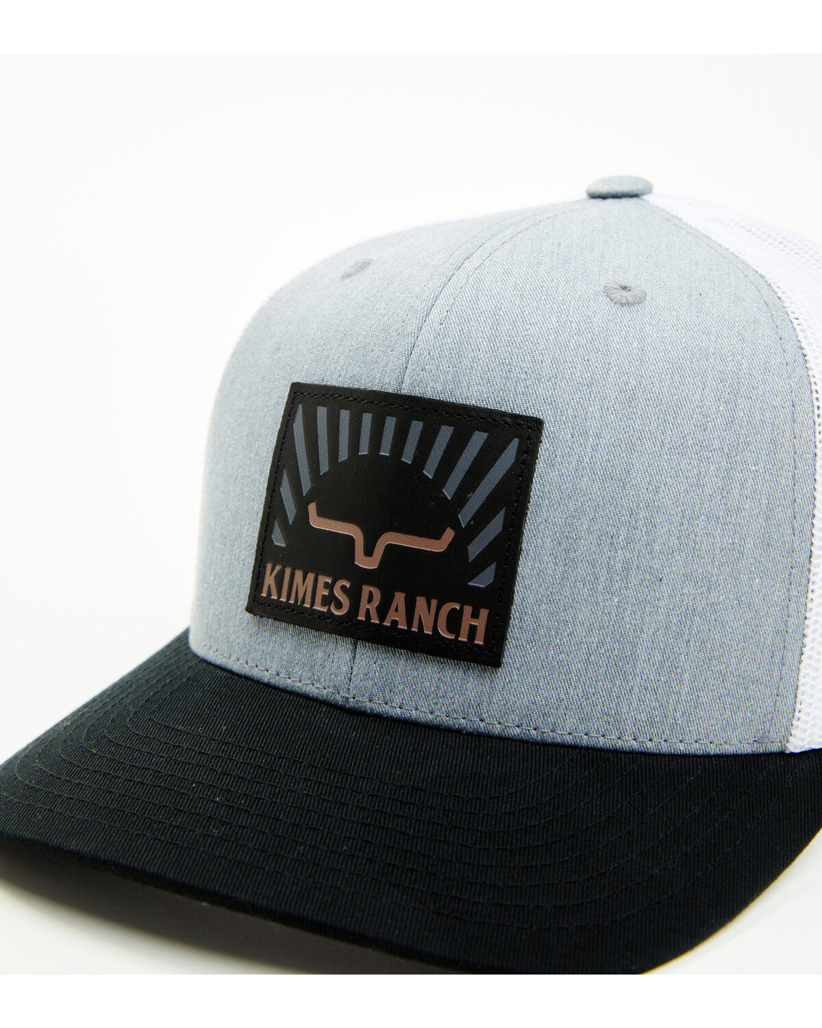 Image #2 - Kimes Ranch Men's Good Day Mesh Back Ball Cap, Heather Grey, hi-res