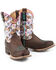 Tin Haul Girls' Daisy Western Boots - Square Toe, Brown, hi-res