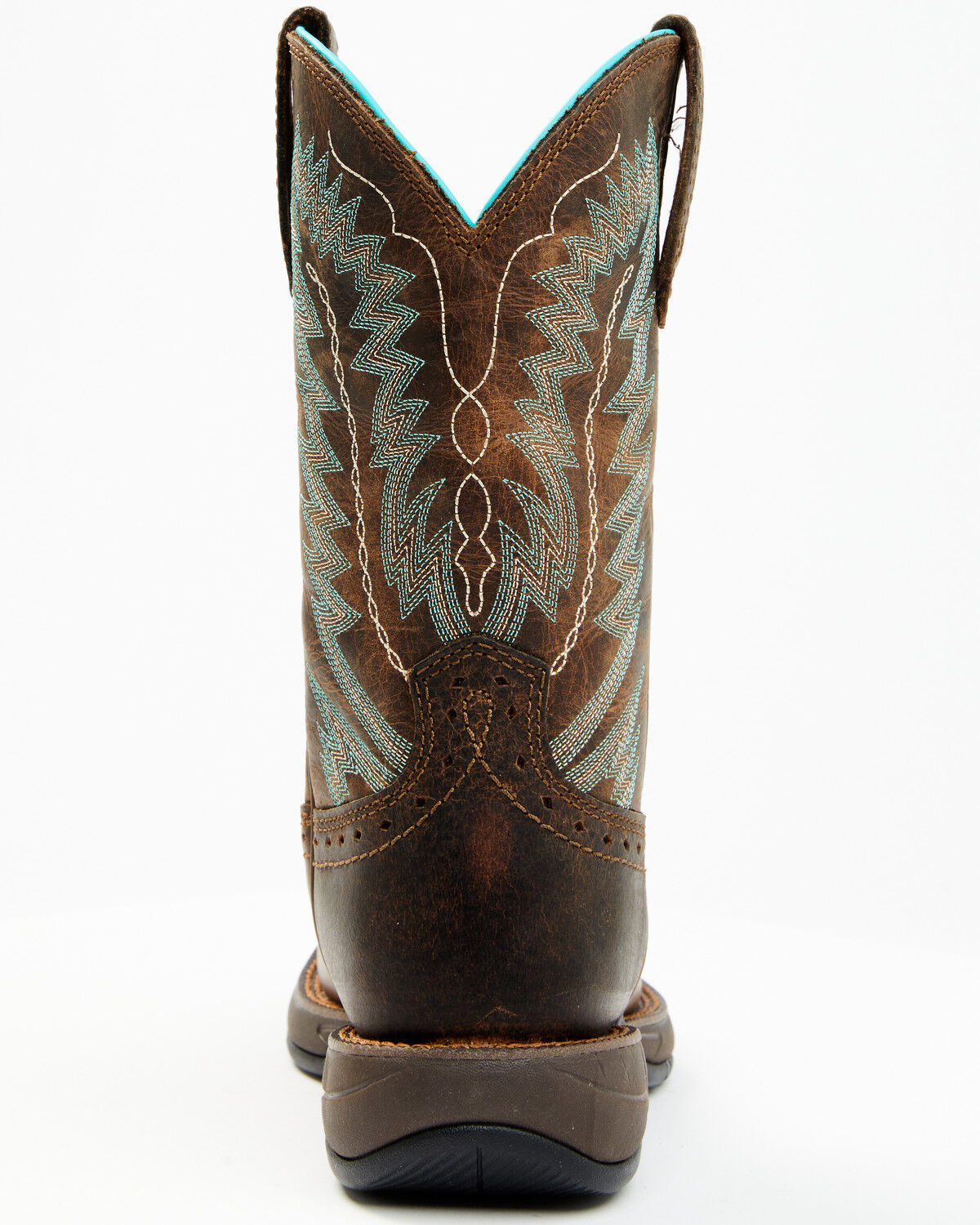 Image #5 - Shyanne Women's Drifting Western Work Boots - Composite Toe, Brown, hi-res