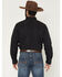 Image #4 - Cody James Men's Basic Solid Long Sleeve Button-Down Stretch Western Shirt - Tall, Black, hi-res