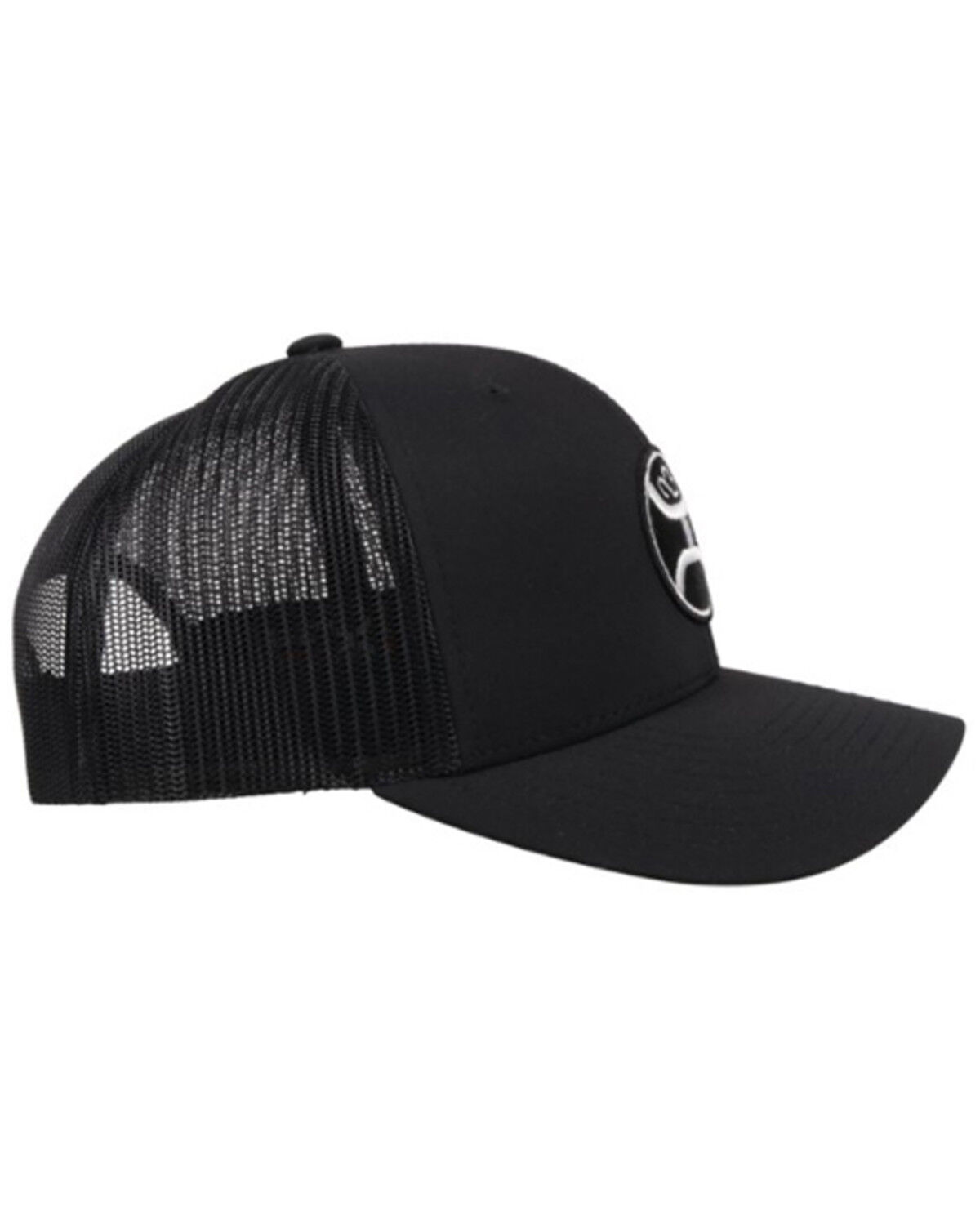 Image #5 - Hooey Men's Primo Logo Trucker Cap, Black, hi-res