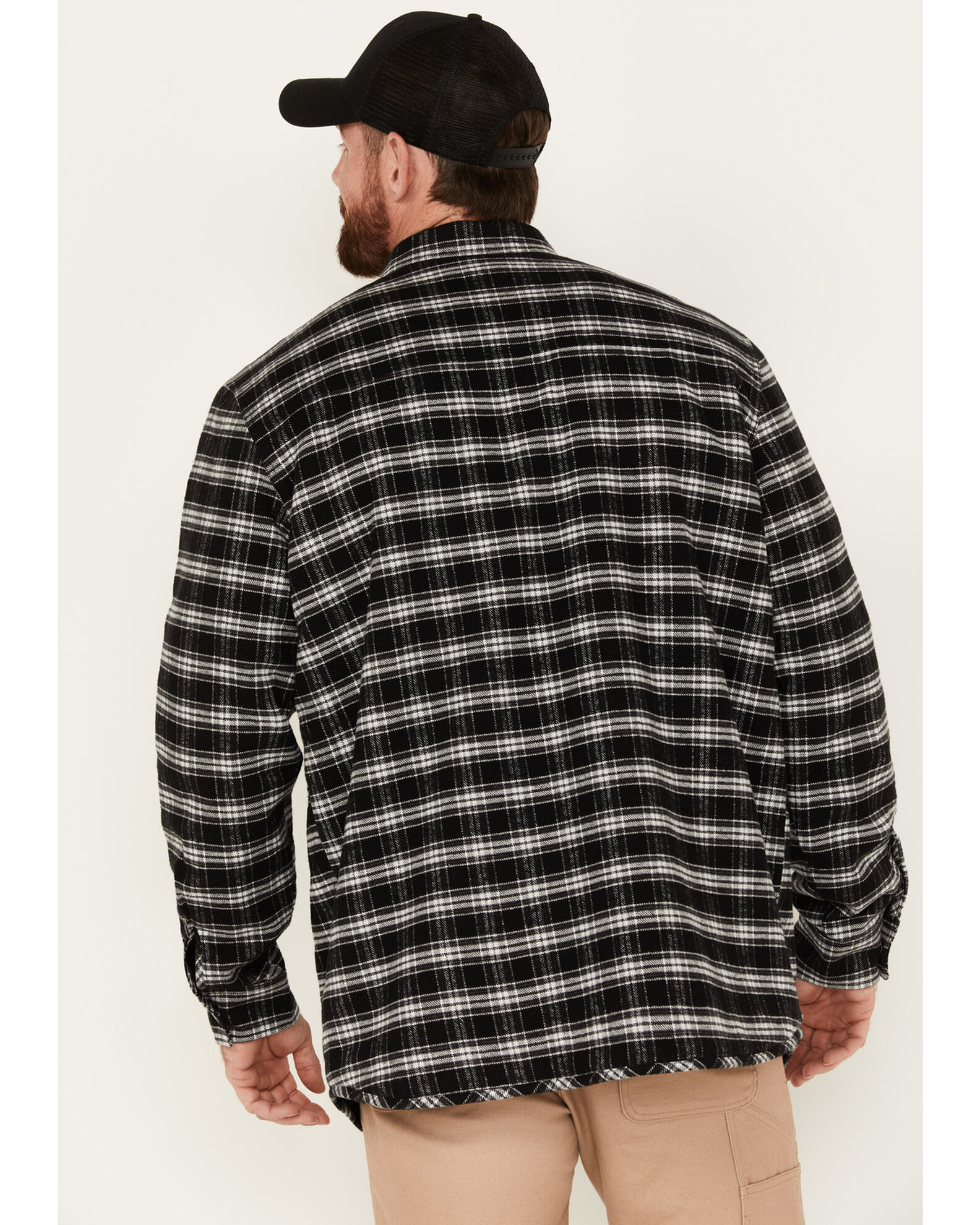 Mens plaid work jacket shop