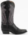Ferrini Women's Lizard Western Boots - Snip Toe, Black, hi-res