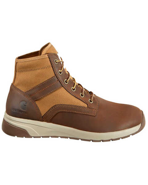 Image #2 - Carhartt Men's Brown Lightweight Work Shoes - Nano Composite Toe, Brown, hi-res