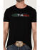Cody James Men's Mexico Logo Graphic Short Sleeve T-Shirt , Black, hi-res