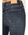 Image #4 - Dear John Women's Jaxtyn Dark Wash Mid Rise Bootcut Stretch Denim Jeans, Dark Wash, hi-res