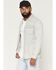 Image #2 - Levi's Men's Classic Western Denim Long Sleeve Pearl Snap Western Shirt, Light Wash, hi-res