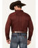 Image #4 - Cody James Men's Basic Twill Long Sleeve Button-Down Performance Western Shirt, Wine, hi-res