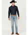 Image #1 - Levi's Men's 514™ Any Second Now Straight Stretch Denim Jeans , Light Wash, hi-res