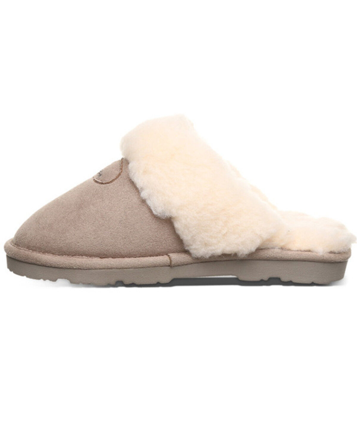 Image #3 - Bearpaw Women's Effie Vegan Slippers, Light Grey, hi-res
