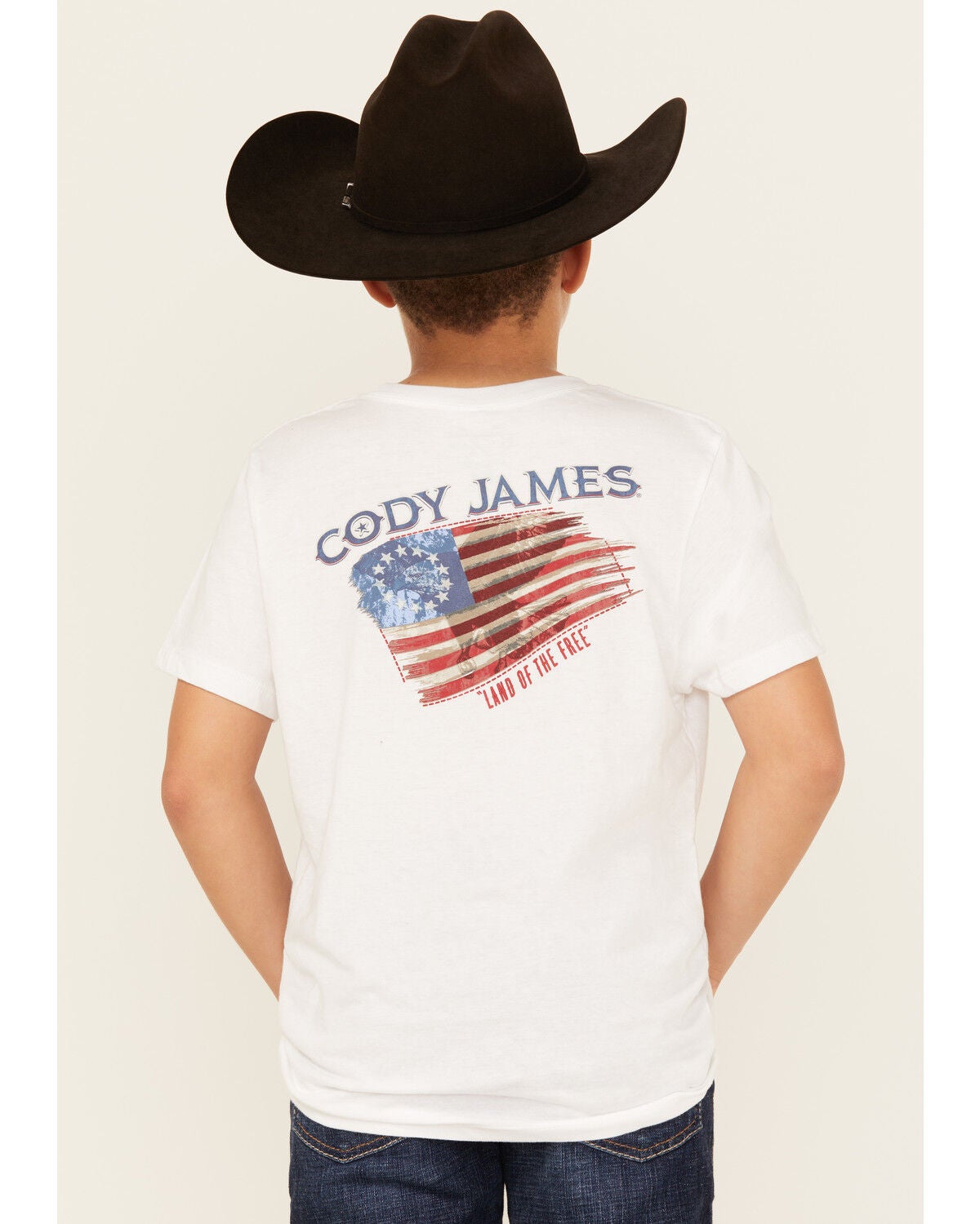 Cody James Boys' Heritage Short Sleeve Graphic T-Shirt, White, hi-res