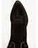 Image #6 - Idyllwind Women's Cordero Suede Tall Western Boots - Round Toe, Black, hi-res