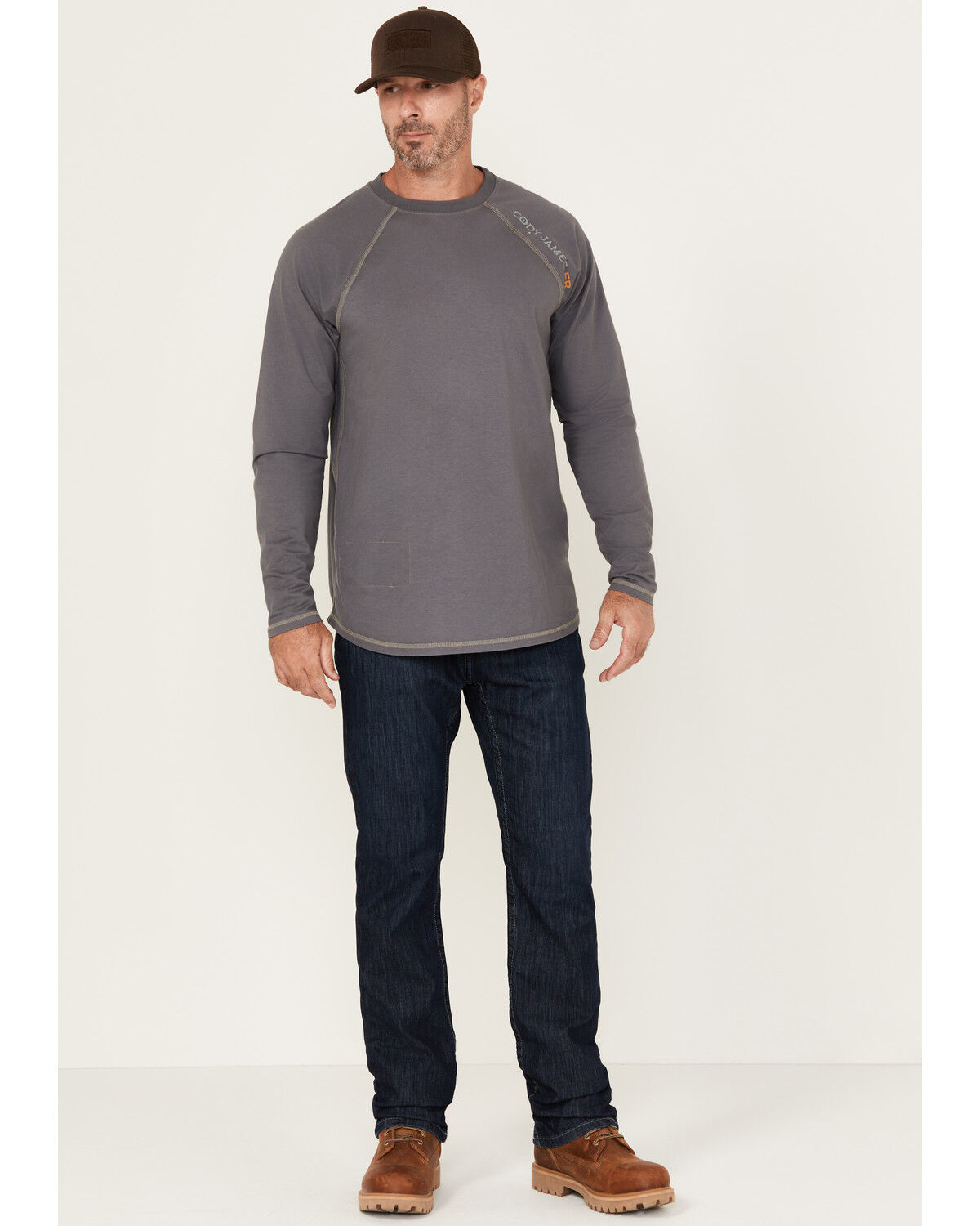Image #1 - Lapco Men's FR Comfort Flex Low Bootcut Work Jeans, Indigo, hi-res