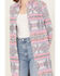 Image #3 - Wrangler Retro Women's Long Sleeve Snap Duster Shacket, Multi, hi-res