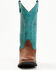 Image #4 - Laredo Women's Sable Western Boots - Broad Square Toe, Brown, hi-res