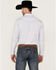 Image #4 - Cody James Men's Sand Creek Tonal Solid Long Sleeve Snap Western Shirt , White, hi-res