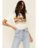 Image #3 - Polagram Women's Desert Dreams Graphic Tee, White, hi-res