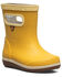 Image #1 - Bogs Boys' Skipper II Solid Rainboots, Mustard, hi-res