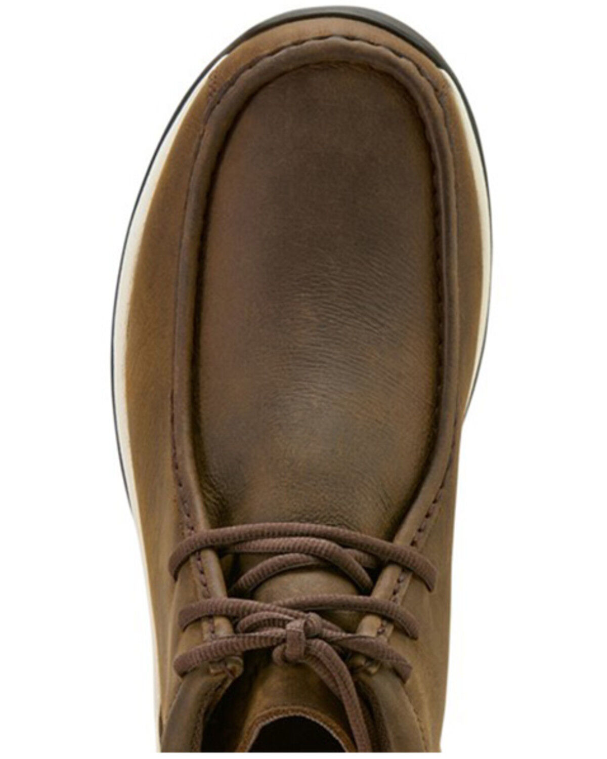 Image #4 - Ariat Men's Spitfire All Terrain Waterproof Casual Shoes - Moc Toe, Dark Brown, hi-res