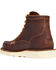 Image #4 - Danner Men's 6" Bull Run Moc Toe Work Boots - Steel Toe , Brown, hi-res