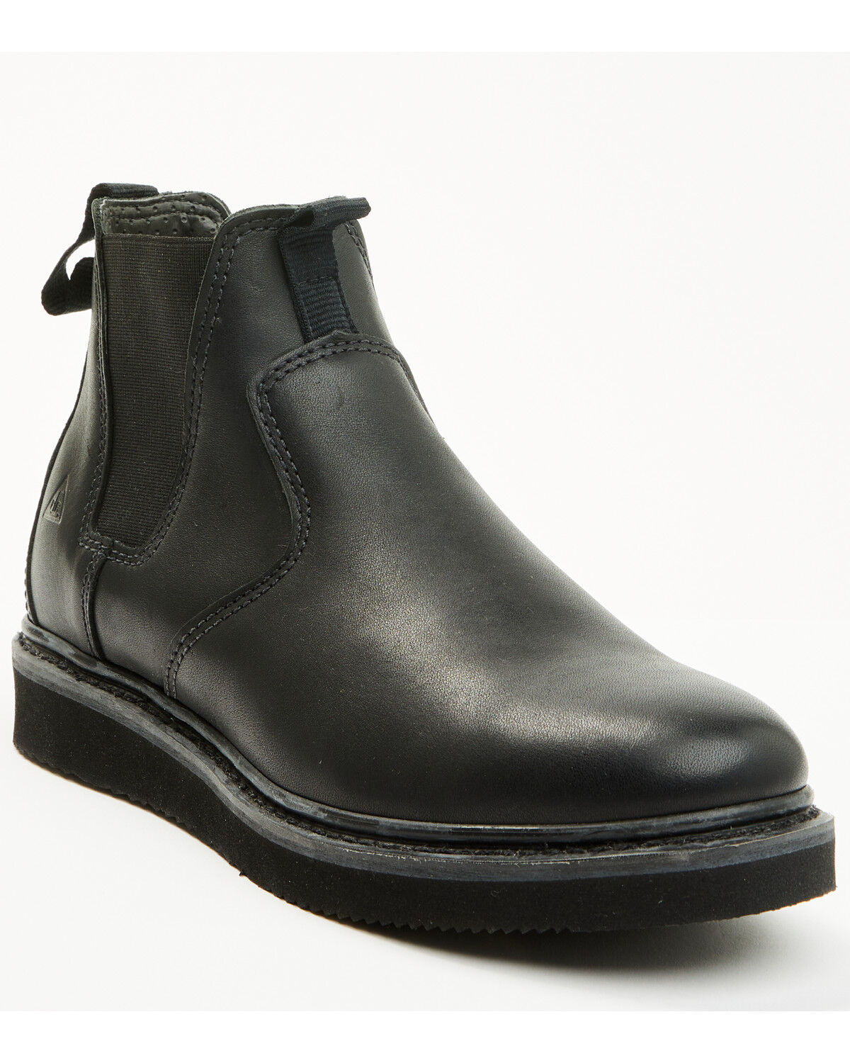 Image #1 - Hawx Men's Pull-On Chelsea Work Boots - Soft Toe, Black, hi-res