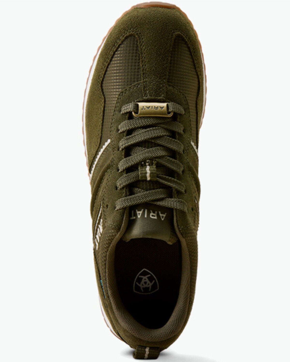 Image #4 - Ariat Women's Ranch Runner Waterproof Casual Shoes, Green, hi-res