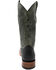 Image #5 - Ferrini Men's Caiman Croc Print Western Boots - Broad Square Toe, Black, hi-res