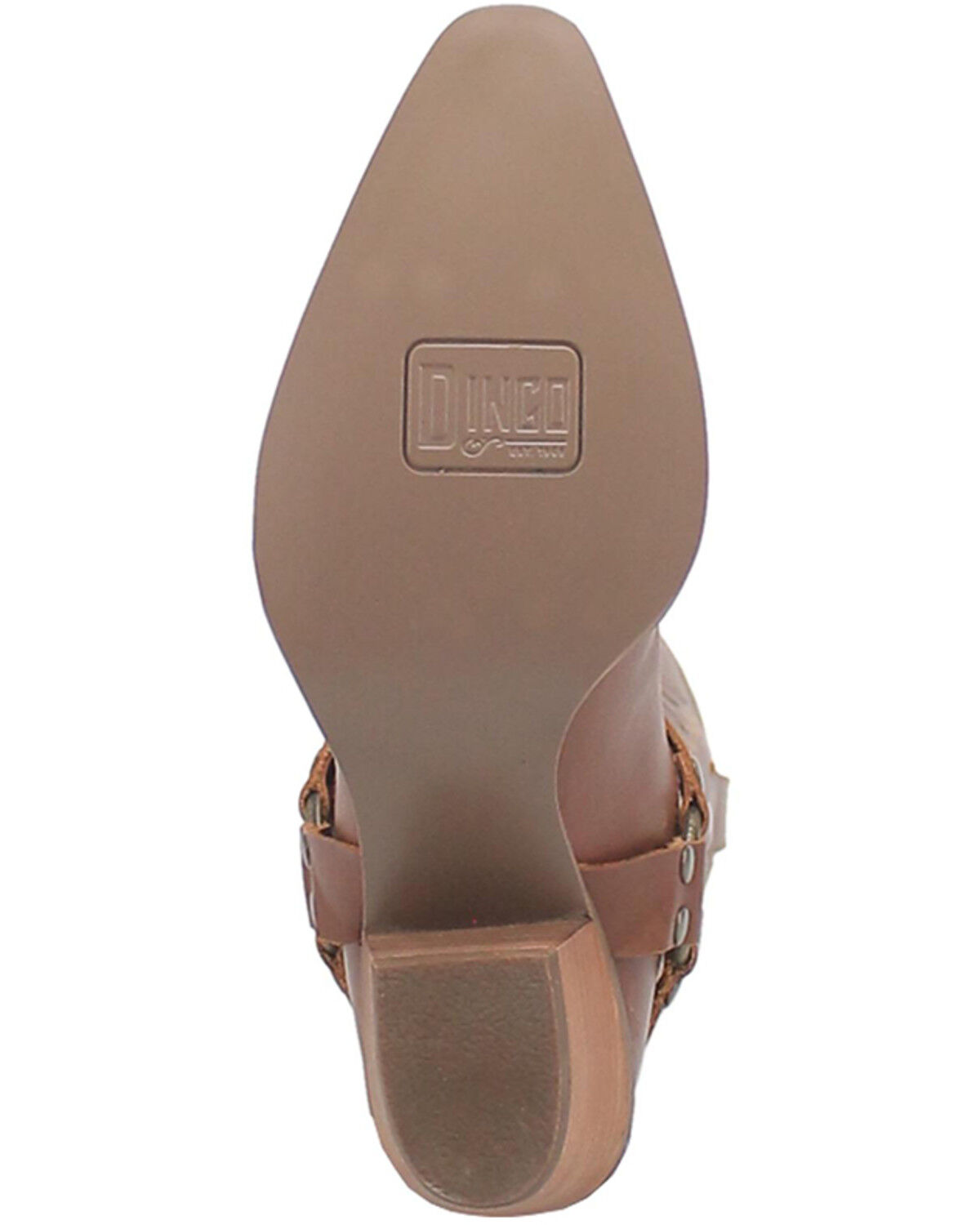 Image #7 - Dingo Women's Heavens To Betsy Western Boots - Snip Toe, Brown, hi-res