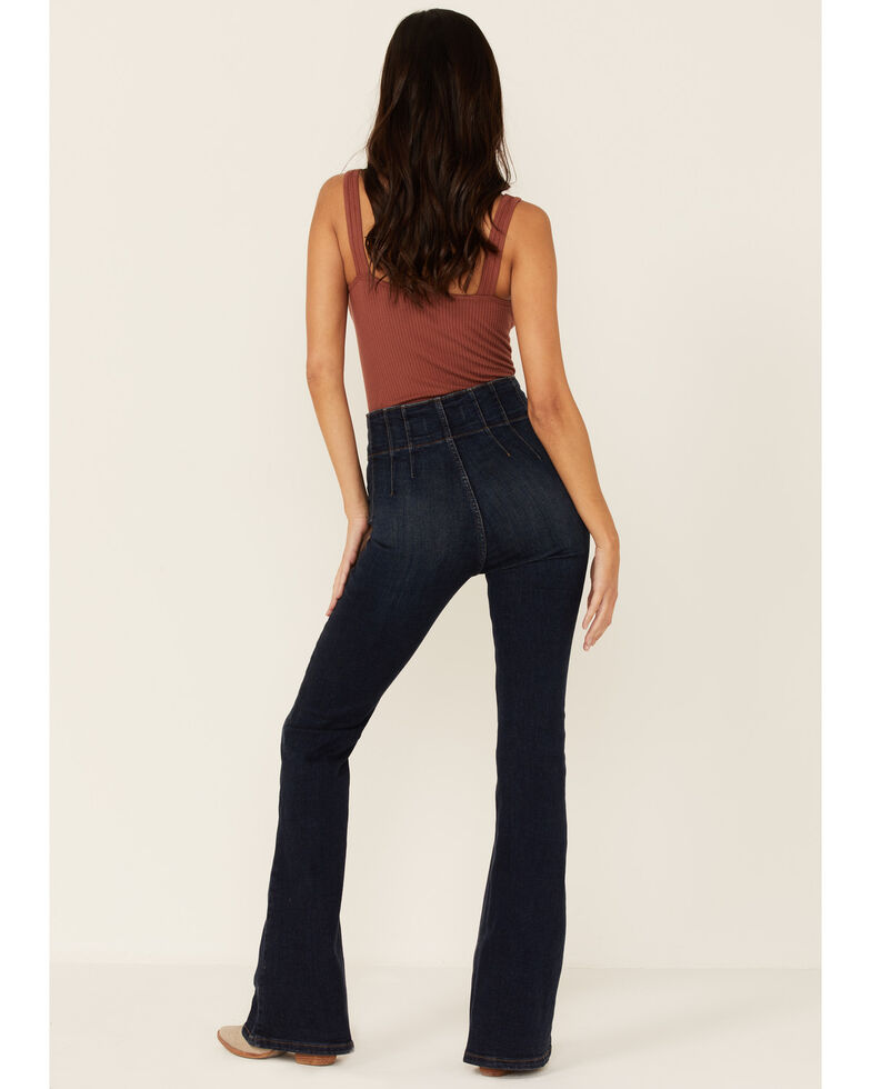 Free People Women's Jayde High-Rise Flare Jeans