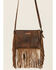 Keep It Gypsy Women's Gold Speckled Maxine Crossbody Cowhide Bag, Brown, hi-res