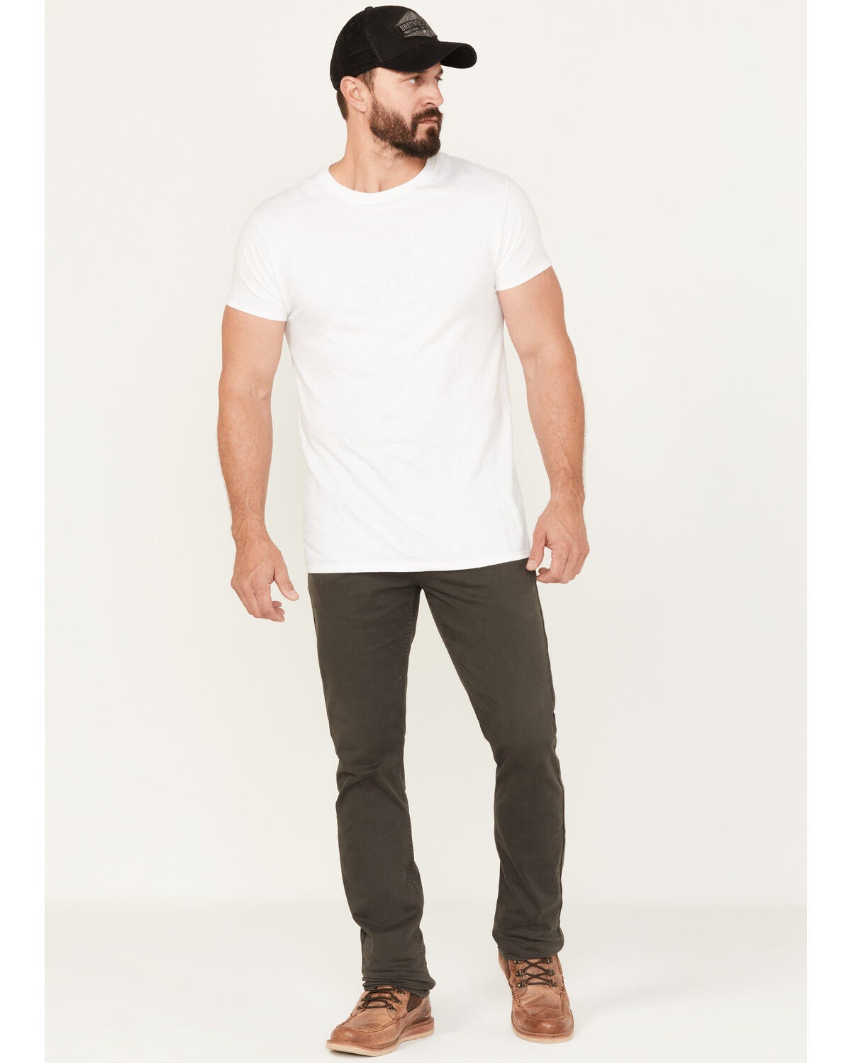 Brothers and Sons Men's Appaloosa Slim Taper Twill Stretch Denim Jeans, Grey, hi-res